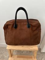 Bruine (originele)Longchamp laptop tas suede/buffelleer, Computers en Software, Laptoptassen, Verzenden, Zo goed als nieuw