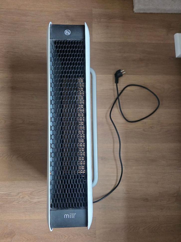 Mill Elektrische Kachel – Scandinavisch Design, Huis en Inrichting, Kachels, Zo goed als nieuw, Vrijstaand, Overige soorten, Elektrisch
