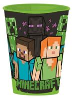 Minecraft Beker - Magnetron - Steve en Alex, Hobby en Vrije tijd, Ophalen of Verzenden, Nieuw, Feestartikel, Verjaardag