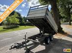 Hapert driezijdige elektrische kipper 305x160x60cm 2.700kg, Auto diversen, Aanhangers en Bagagewagens, Gebruikt