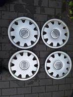 Audi wieldoppen 15 inch - Gebruikt, Auto diversen, Wieldoppen, Ophalen of Verzenden