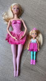 2 ballerina Barbies, Kinderen en Baby's, Ophalen of Verzenden, Zo goed als nieuw, Barbie