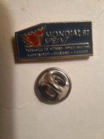 Mondial 87 Sprint pin schaatsen, Verzamelen, Speldjes, Pins en Buttons, Ophalen of Verzenden, Gebruikt, Sport, Speldje of Pin