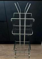 Vintage badkamerrek met plexiglas lades, Huis en Inrichting, Ophalen, Overige typen, 50 tot 100 cm, Zo goed als nieuw