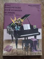 Alfred's piano-methode voor volwassen beginners, Muziek en Instrumenten, Bladmuziek, Overige genres, Les of Cursus, Ophalen of Verzenden