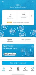 Glaszegels AH glazen spaaractie, Verzamelen, Albert Heijn, Ophalen