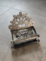 Vintage / brocante toiletrolhouder, Ophalen of Verzenden