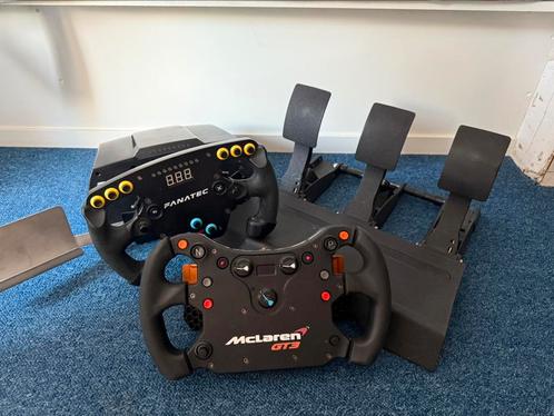 Fanatec CSL elite set + Mclaren GT3 V2, Computers en Software, Joysticks, Gebruikt, Ophalen