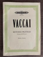 Vaccai - methode voor zangles, geschikt voor o.a. alt, Gebruikt, Klassiek, Zang, Les of Cursus