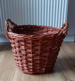 grote bruine rieten mand - wilgentenen vloermand, Ophalen, Mand, Rond, Zo goed als nieuw