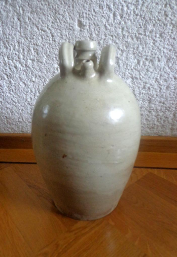 Authentieke oude Franse kruik, zeer decoratief, Antiek en Kunst, Antiek | Keramiek en Aardewerk, Ophalen