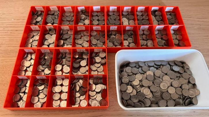 Gulden Dubbeltjes, Postzegels en Munten, Munten | Nederland, Setje, 10 cent, Ophalen of Verzenden