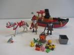 Playmobil Stoomboot van Sinterklaas 5206 compleet, Ophalen of Verzenden, Gebruikt, Complete set