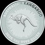 Tube australian kangaroo 2025  1 oz zilver 25 stuks, Verzenden, Zilver