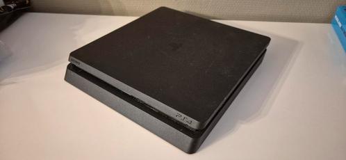Playstation 4 Slim inclusief controller, Spelcomputers en Games, Spelcomputers | Sony PlayStation 4, Zo goed als nieuw, Slim, 500 GB