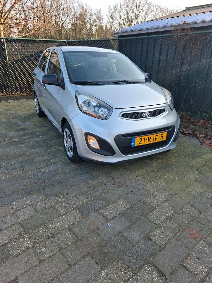 Kia Picanto 1.0 Cvvt 5-DRS 2011 Grijs, Auto's, Kia, Bedrijf, Picanto, ABS, Airbags, Boordcomputer, Centrale vergrendeling, Isofix