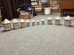 Vintage Keukenset van 9 Potten, Huis en Inrichting, Ophalen, Gebruikt