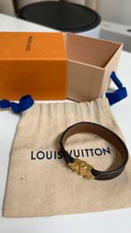 Louis Vuitton - Nano Monogram Bracelet incl originele doos, Sieraden, Tassen en Uiterlijk, Armbanden, Leer, Ophalen of Verzenden
