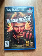 PS2 spel - mercenaries 2 world in flames, 1 speler, Ophalen of Verzenden, Zo goed als nieuw, Vanaf 3 jaar