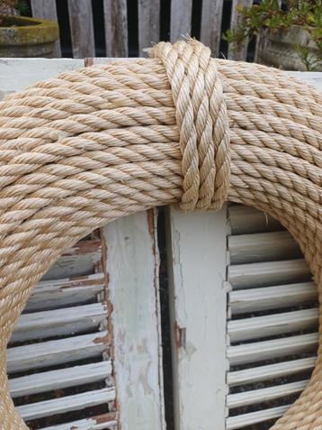 Handgemaakte Krans touw deurkrans stoer robuust  beschikbaar voor biedingen