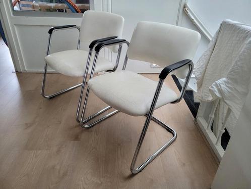 5 vintage stoelen, strafor steelcase, te koop, Huis en Inrichting, Stoelen, Gebruikt, Ophalen
