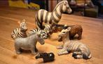 Zebra diertjes beeldjes verzameling, Wild dier, Ophalen of Verzenden, Zo goed als nieuw, Beeldje of Figuurtje