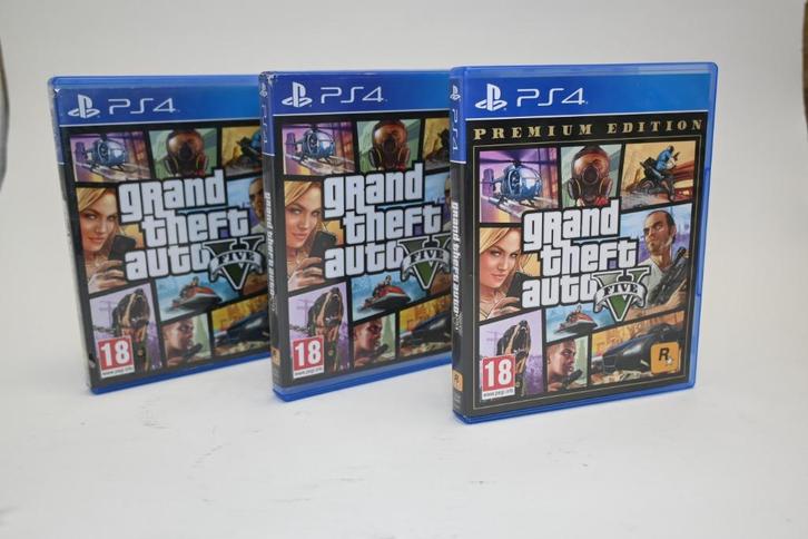 GTA V PS4 Meerdere Aanwezig 17,50 Per stuk, Spelcomputers en Games, Games | Sony PlayStation 4, Zo goed als nieuw, Avontuur en Actie