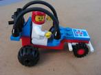 Lego 2 items Turbo Racer en Nood reparatie wagen. Compleet m, Complete set, Ophalen of Verzenden, Lego, Zo goed als nieuw