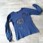 donker blauwe longsleeve mt. 146, Meisje, Ophalen of Verzenden, Zo goed als nieuw, Shirt of Longsleeve