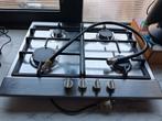 Pelgrim kookplaat en siemens motorloos onderbouw afzuiger, Ophalen, Gebruikt, 4 kookzones, Inbouw