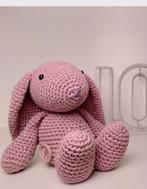 Konijn knuffel gehaakt kraamkado, Ophalen of Verzenden, Nieuw, Kraamcadeau