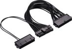 Voedingkabel 2x Voeding PSU - Splitter Dual PSU Cable, Verzenden, Nieuw
