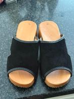 Dina klompen, Zwart, Zo goed als nieuw, Sandalen of Muiltjes, Ophalen of Verzenden
