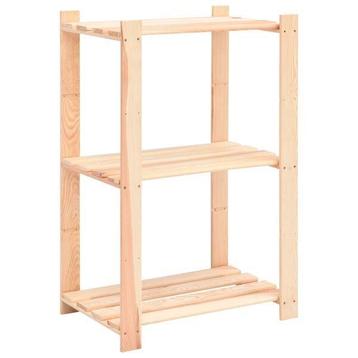NIEUW Massief grenen opbergrek 60x38x90 cm beschikbaar voor biedingen