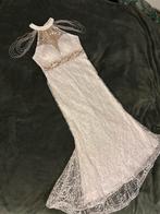Trouwjurk maat L wit, Trouwjurk, Wit, Ophalen of Verzenden, Onbekend