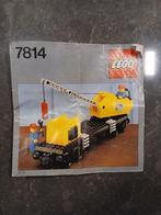 7814 Lego Treinwagon, Kinderen en Baby's, Speelgoed | Duplo en Lego, Ophalen of Verzenden, Gebruikt, Complete set, Lego