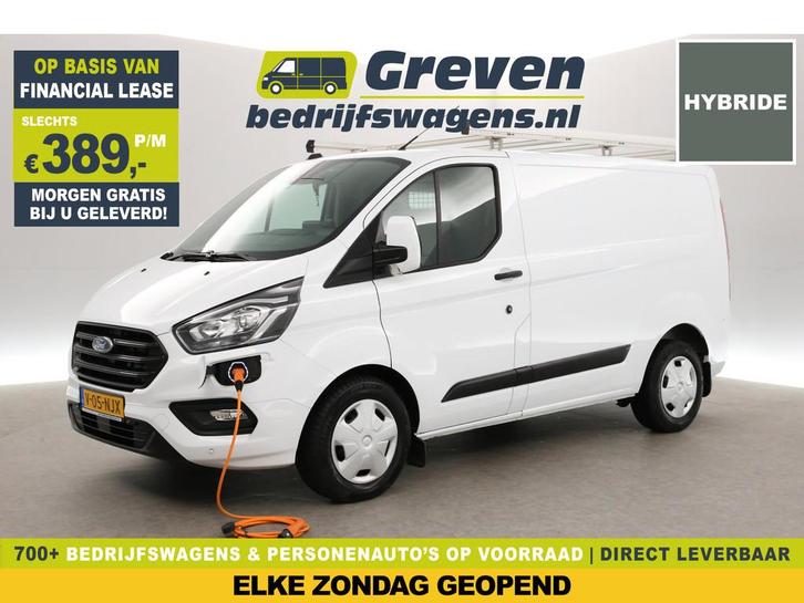 Ford Transit Custom 340 PHEV L1H1 | Hybride | Airco | Carpla, Auto's, Bestelauto's, Bedrijf, Te koop, ABS, Airbags, Airconditioning