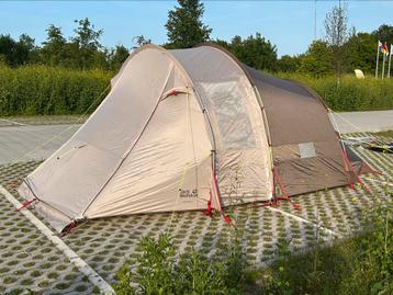 Grote 4 Persoons Gezinstent Jack-Wolfskin ZGAN. beschikbaar voor biedingen