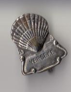 Yerseke Schelp broche, Gebruikt, Niet vindbaar, Niet vindbaar, Speldje of Pin