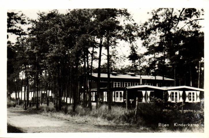Rijen - Kinderkamp - ongelopen, Verzamelen, Ansichtkaarten | Nederland, Ongelopen, Noord-Brabant, Voor 1920, Ophalen of Verzenden