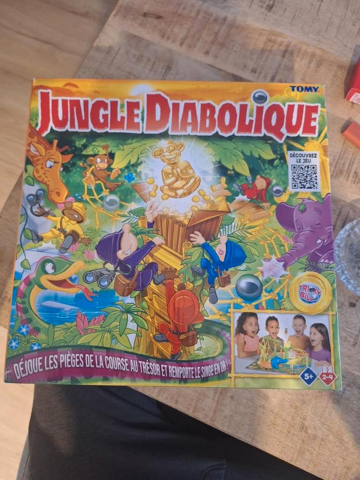 Jungle Diabolique - Avontuurlijk Bordspel voor Kinderen, Hobby en Vrije tijd, Gezelschapsspellen | Bordspellen, Nieuw, Drie of vier spelers