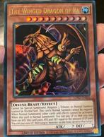 Yu-Gi-Oh! Egyptian Godcard Set Obelisk Ra Slifer LDK2 Print, Ophalen of Verzenden, Zo goed als nieuw, Meerdere kaarten, Foil