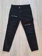 Zwarte broek Daily Paper, maat M, Maat 48/50 (M), Zwart, Ophalen of Verzenden, Zo goed als nieuw