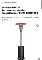 Gas terras heater eurom gasfles, Tuin en Terras, Terrasverwarmers, Ophalen, Zo goed als nieuw