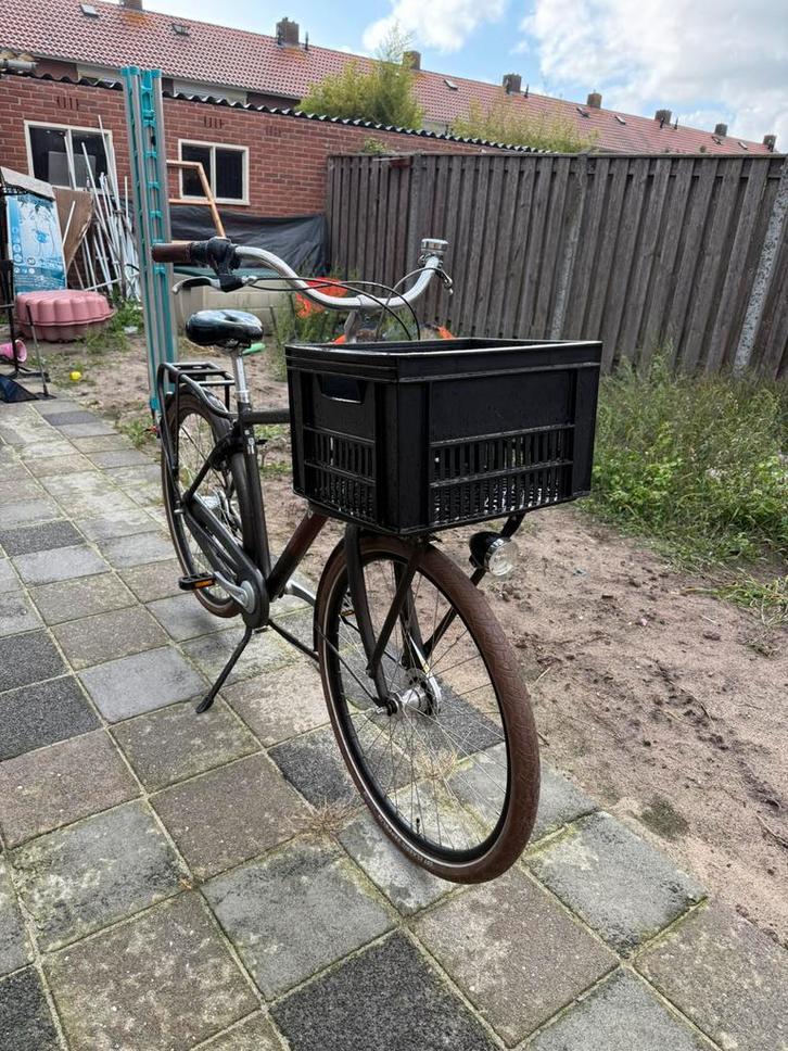 Herenfiets giant triple x1maat L stoer, robuust brede banden, Fietsen en Brommers, Fietsen | Dames | Omafietsen, Zo goed als nieuw