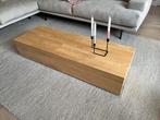 Eikenhouten Salontafel, Huis en Inrichting, Tafels | Salontafels, Ophalen, Gebruikt, 100 tot 150 cm, Eikenhout