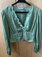 Groene blouse Stradivarius, Maat 38/40 (M), Ophalen of Verzenden, Zo goed als nieuw, Stradivarius