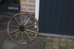 houten karrenwiel, Ophalen, Gebruikt
