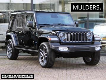Jeep Wrangler Unlimited 4xe 380 Sahara VOORRAAD KORTING beschikbaar voor biedingen