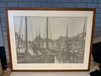Fotoschilderij haven van bergen op zoom, Ophalen